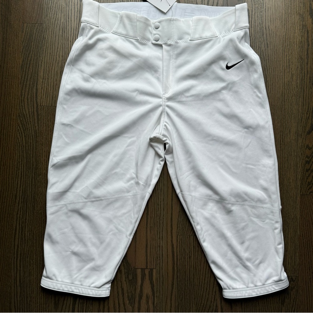 NWT! Nike Vapor Select Men's White Baseball Pants. Size XL